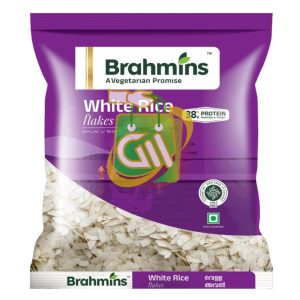 Brahmins White Rice Flakes (White Aval) 500 g
